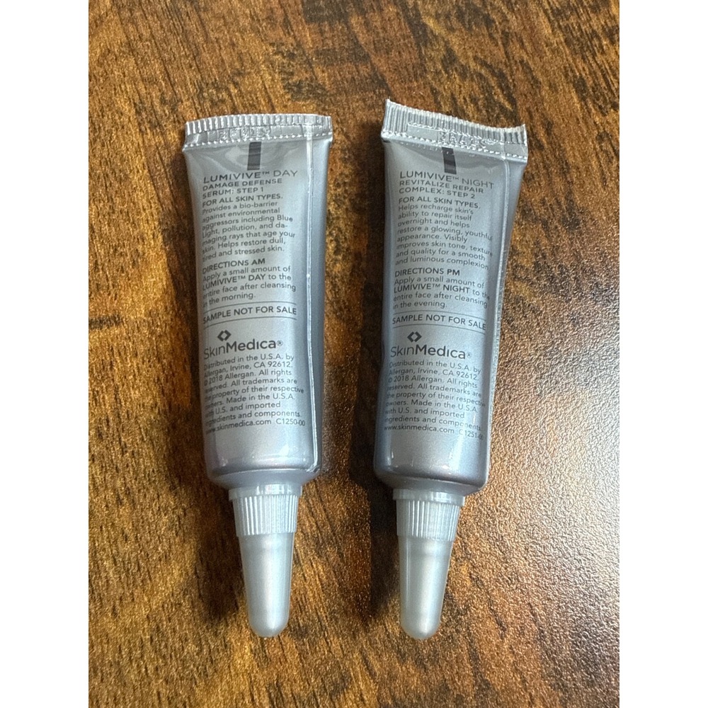 SKINMEDICA LUMIVIVE DAY & NIGHT SYSTEM TRAVEL SIZE - Picture 2 of 2